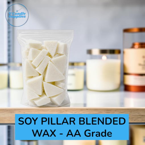 Soy Pillar Blended Wax for Candle Making – AA Grade