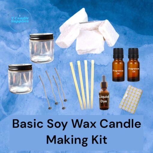 Basic DIY Soy Wax Candle Making Kit