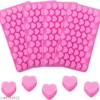 Small Heart Shape Silicon Mold For Wax Melts