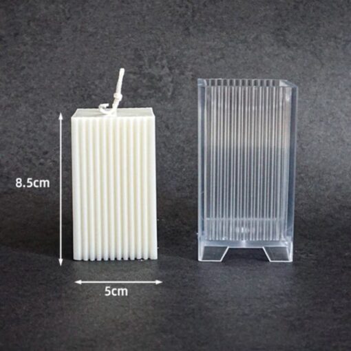 Square Pillar Candle Mold | Polycarbonate Mold for Making Candle
