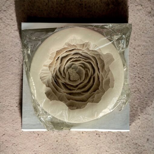 Peony Flower Candle Mold, Peony Flower Silicon Mold