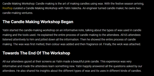 V Candle supplies candle making course review V Candle supplies candle making course review