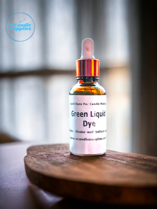 Candle Making Colors | Liquid Color Dyes - Green Color For Making Candles (25 ML)