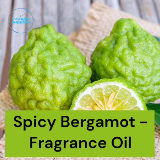 Spicy Bergamot Fragrance Oil - Premium Perfume Grade Fine Fragrance For Candles, Soap, Lotion, & Cosmetic