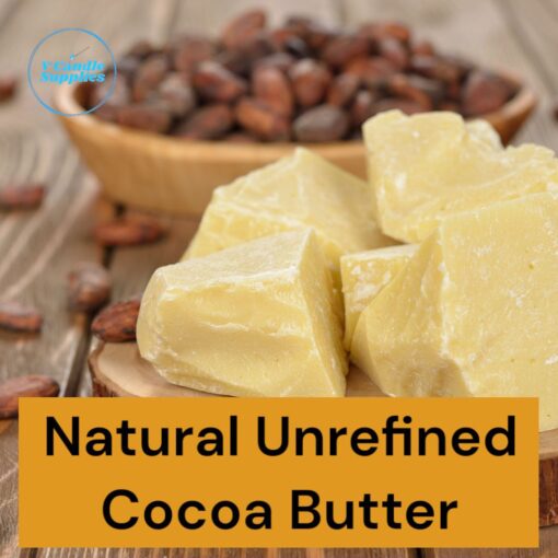Natural Unrefined African Cocoa Butter for Massage Candles & Cosmetics