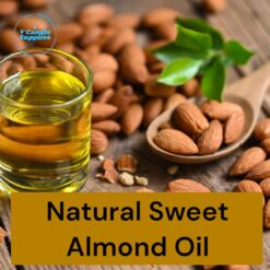 Natural Sweet Almond Oil - For Cosmetics & Massage Candle Making