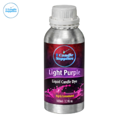 Candle Making Colors | Liquid Color Dyes - Light Purple (Lilac) Color For Making Candles