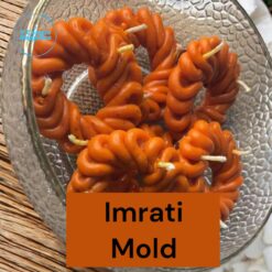 Imrati Candle Silicon Mold For Making Mithai Candles | Single Cavity