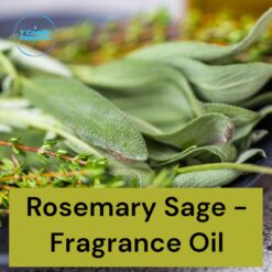 Rosemary Sage Fragrance Oil - Premium Fine Fragrance Oil For Candles & Soaps/Lotions