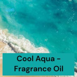 Cool Aqua Fragrance Oil - Premium Fine Fragrance Oil For Candles & Soaps/Lotions, Aqua Fragrance Oil For Candle Making, Ocean Fragrance Oil For Candle Making