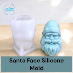 Santa Face Mold For Making Candles | Silicon Molds For Making Candles