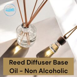 Reed Diffuser Base Oil - Non-Alcoholic | For Making Reed Diffusers & Car Diffusers, Carrier oil for reed diffuser, room spray base, car spray base, room freshener base