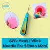 AWL Hook For Inserting Wick in Silicon Mold | Candle Wick Needle