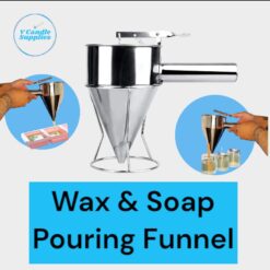 Wax & Soap Pouring Funnel | Conical Dispenser For Making Candles & Soaps