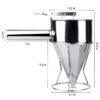 Wax & Soap Pouring Funnel | Conical Dispenser For Making Candles & Soaps