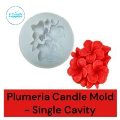 Plumeria Flower Candle Mold | Silicone Mold For Making Candle