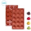 15 Cavity Round Silicone Mold for Candle Making, Rasgulla Candle & Rasmalai Candles Making, Wholesale 15 Cavity Round Silicone Mold for Candle Making, Rasgulla Candle & Rasmalai Candles Making, Wholesale