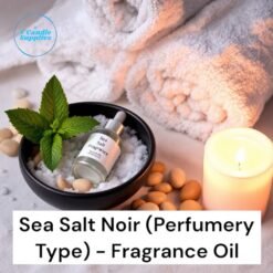 Sea Salt Noir Premium Fragrance Oil For Candle, Soap, & Lotion