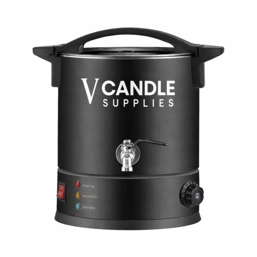10 Liter Wax Melter With Tap - New Wide & Compact Design | Wax Melter By V Candle Supplies
