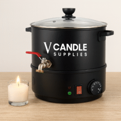 10 Liter Wax Melter With Tap - New Wide & Compact Design | Wax Melter By V Candle Supplies
