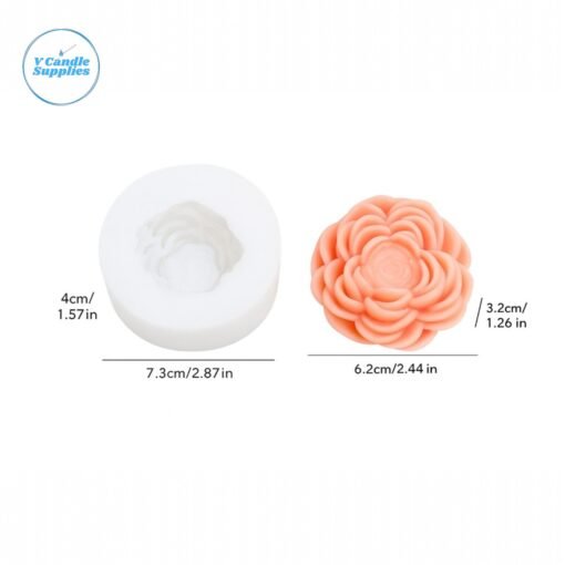 Succulent Bloom Candle Mold (Big & Small)- AI067, AI068 | Silicone Molds For Candle, Resin, Soap & Plaster Crafting Succulent Bloom Candle Mold (Big & Small)- AI067, AI068 | Silicone Molds For Candle, Resin, Soap & Plaster Crafting