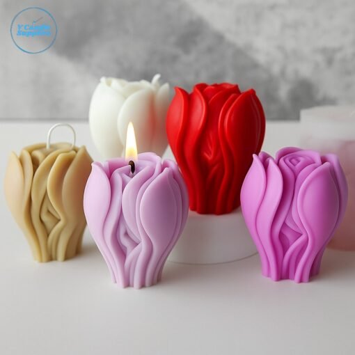 3D Fairy In Rose Petals Pillar Mold - VC030 | Silicone Molds For Candle, Resin, Soap & Plaster Crafting 3D Fairy In Rose Petals Pillar Mold - VC030 | Silicone Molds For Candle, Resin, Soap & Plaster Crafting