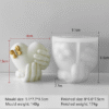 Holding Heart In Hands With Butterfly Mold - VC045 | Silicone Molds For Candle, Resin, Soap & Plaster Crafting Holding Heart In Hands With Butterfly Mold - VC045 | Silicone Molds For Candle, Resin, Soap & Plaster Crafting