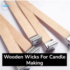 Wooden Wicks for Candle Making – Multiple Sizes | Crackling Wooden Candle Wicks with Natural Burn