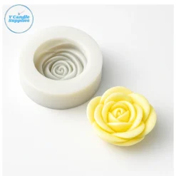 3D Rose Bloom Mold (Type 1) - VC014 | Silicone Molds For Candle, Resin, Soap & Plaster Crafting