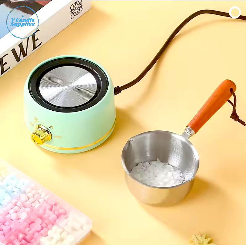 500 ML Mini Wax Melter With Heating Pot Set  | Mini Wax Heater By V Candle Supplies