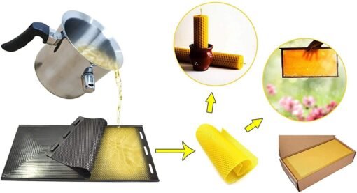 Honeycomb Beeswax Pillar Candle Mold – VC111 Silicone Mold for Candle Honeycomb Beeswax Pillar Candle Mold – VC111 Silicone Mold for Candle,