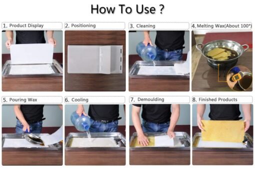 Honeycomb Beeswax Pillar Candle Mold – VC111 Silicone Mold for Candle, Honeycomb Beeswax Pillar Candle Mold – VC111 Silicone Mold for Candle,