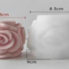 Blooming Rose Pillar Mold- VC022 | Silicone Molds For Candle, Resin, Soap & Plaster Crafting
