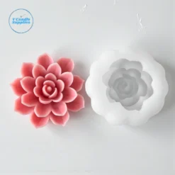 Blooming Succulent - VC019 | Silicone Molds For Candle, Resin, Soap & Plaster Crafting