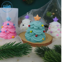 Candy Pop Christmas Tree Mold – VC084 Silicone Molds for Candle, Resin, Soap & Plaster Crafting