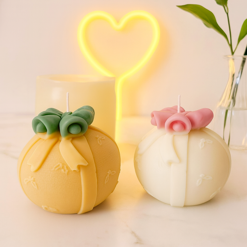 Merry Christmas Ball Silicone Mold – VSM466 | Silicone Molds For Candle Making, Resin, & Plaster Crafts