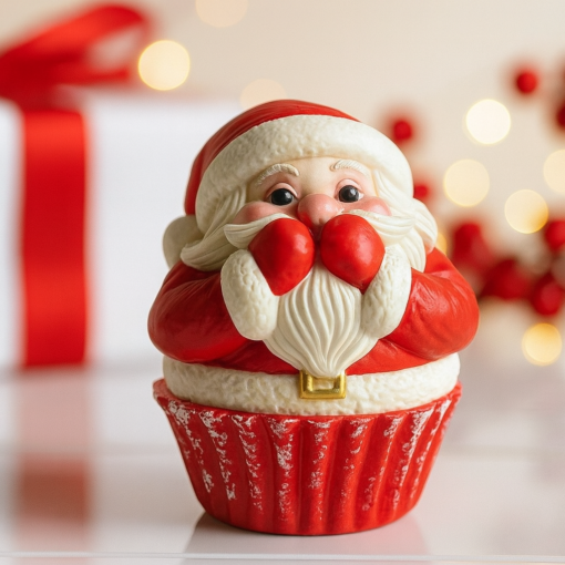 Santa Cupcake Mold – VC102 Silicone Molds For Candle, Resin, Soap & Plaster CraftingSanta Cupcake Mold – VC102 Silicone Molds For Candle, Resin, Soap & Plaster Crafting Santa Cupcake Mold – VC102 Silicone Molds For Candle, Resin, Soap & Plaster Crafting