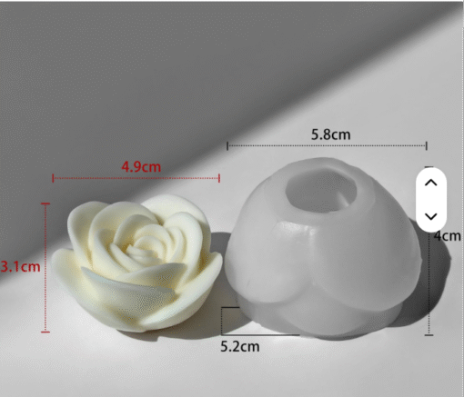 3D Rose Mold - VC012