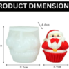Santa Cupcake Mold – VC102 Silicone Molds For Candle, Resin, Soap & Plaster CraftingSanta Cupcake Mold – VC102 Silicone Molds For Candle, Resin, Soap & Plaster Crafting Santa Cupcake Mold – VC102 Silicone Molds For Candle, Resin, Soap & Plaster Crafting