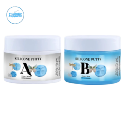 Silicone Putty 120g Mold Making Kit - Easy 1:1 Mixing, Fast-Curing, Non-Toxic, Reusable, Strong & Flexible | DIY Silicone Putty By V Candle Supplies