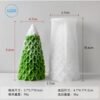 Weeping Pine Christmas Tree Silicone Mold – VSM0100 Silicone Mold for Candle Making, Resin & Plaster Crafts