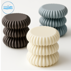 Geometric Wave Ball Tower Mold – VC085 | Silicone Molds For Candle, Resin, Soap & Plaster Crafting