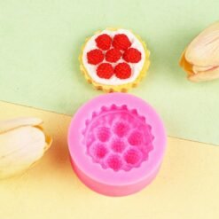 Mini Strawberry Tart Silicone Mold - VIM020 | Silicone Molds For Candle Making, Resin, & Plaster Crafts Product type: silicone mold