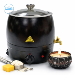 10 Liter Wax Melter With Tap - Classic Oval Design | Wax Melter By V Candle Supplies 10 Liter Wax Melter With Tap - Classic Oval Design | Wax Melter By V Candle Supplies