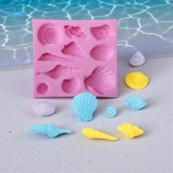 Mini Sea Shells Fondant Candle Mold – GK100 Silicone Mold for Candle Making, Resin, Soap & Plaster Crafts Mini Sea Shells Fondant Candle Mold – GK100 Silicone Mold for Candle Making, Resin, Soap & Plaster Crafts