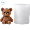 Mini Sweater Teddy Bear Silicone Mold – GK022 Silicone Mold for Candle, Resin, Soap & Plaster Crafts