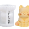 Cute Sitting Cat Silicon Mold - GK02 | Silicone Molds For Candle Making, Resin, & Plaster Crafts Cute Sitting Cat Silicon Mold - GK02 | Silicone Molds For Candle Making, Resin, & Plaster Crafts