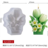 Tulip Flower Fondant Candle Mold – GK99 Silicone Mold for Candle Making, Resin, Soap & Plaster Crafts