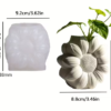 Floral Planter Concrete, Gypsum & Resin Mold – GK109 Silicone Mold for Candle Making, Resin & Decorative Crafts Floral Planter Concrete, Gypsum & Resin Mold – GK109 Silicone Mold for Candle Making, Resin & Decorative Crafts