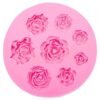 9 Cavity Rose Silicone Mold - VIM001 | Silicone Molds For Candle Making, Resin, & Plaster Crafts Product type: silicone mold